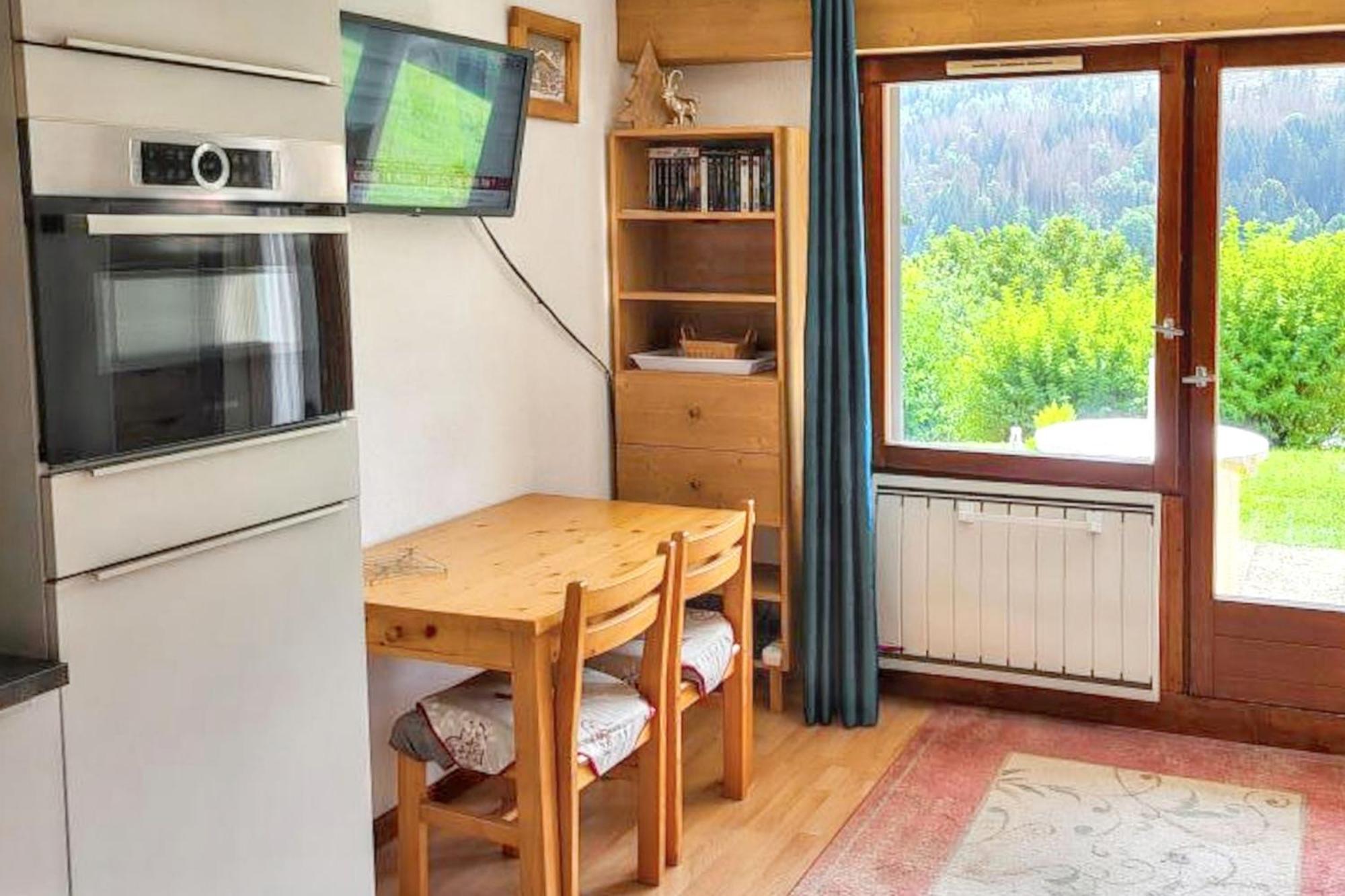 Studio Accueillant A Cordon Vue Mont Blanc 22 M² Parking Inclus Eksteriør billede