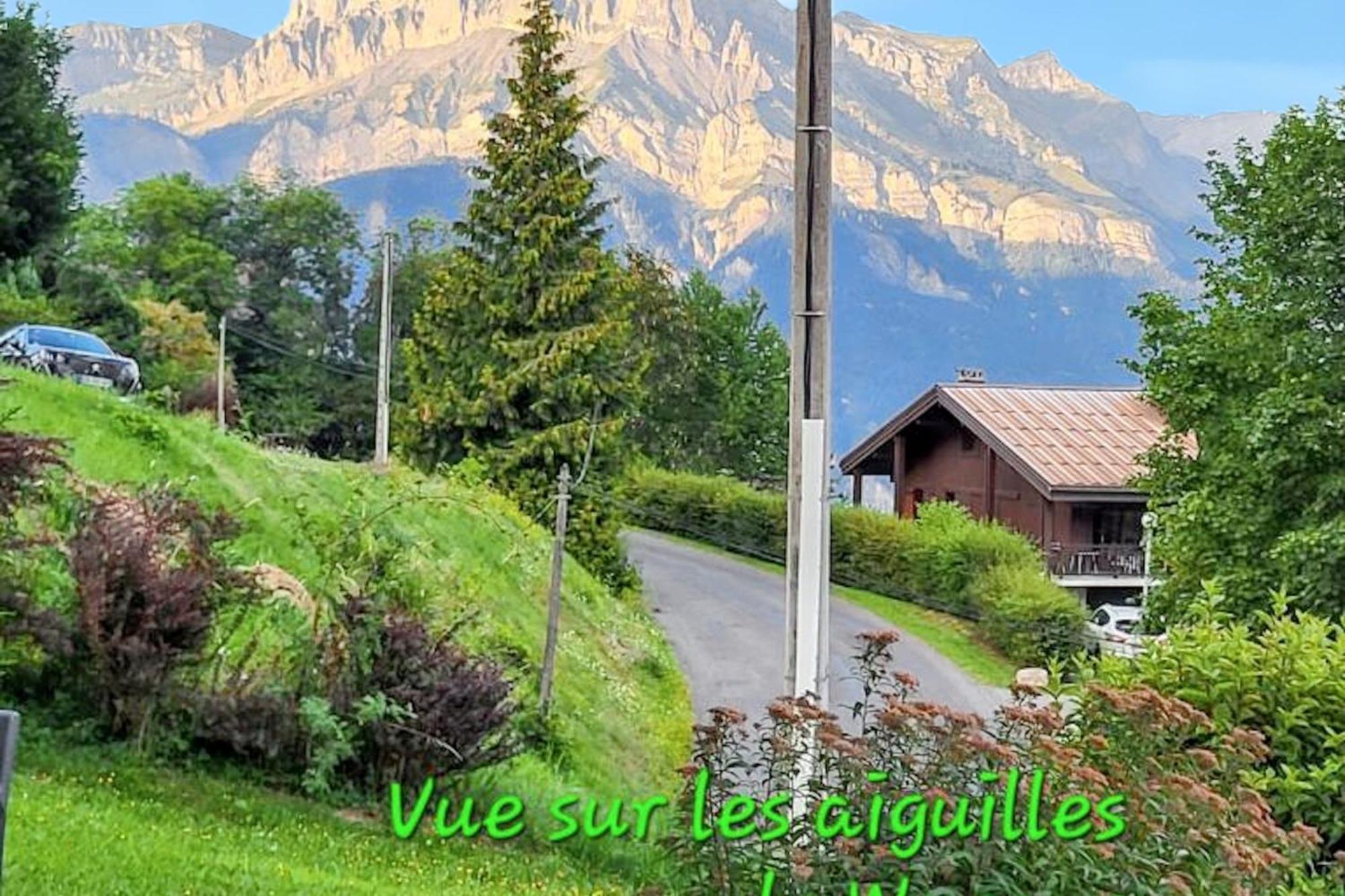 Studio Accueillant A Cordon Vue Mont Blanc 22 M² Parking Inclus Eksteriør billede